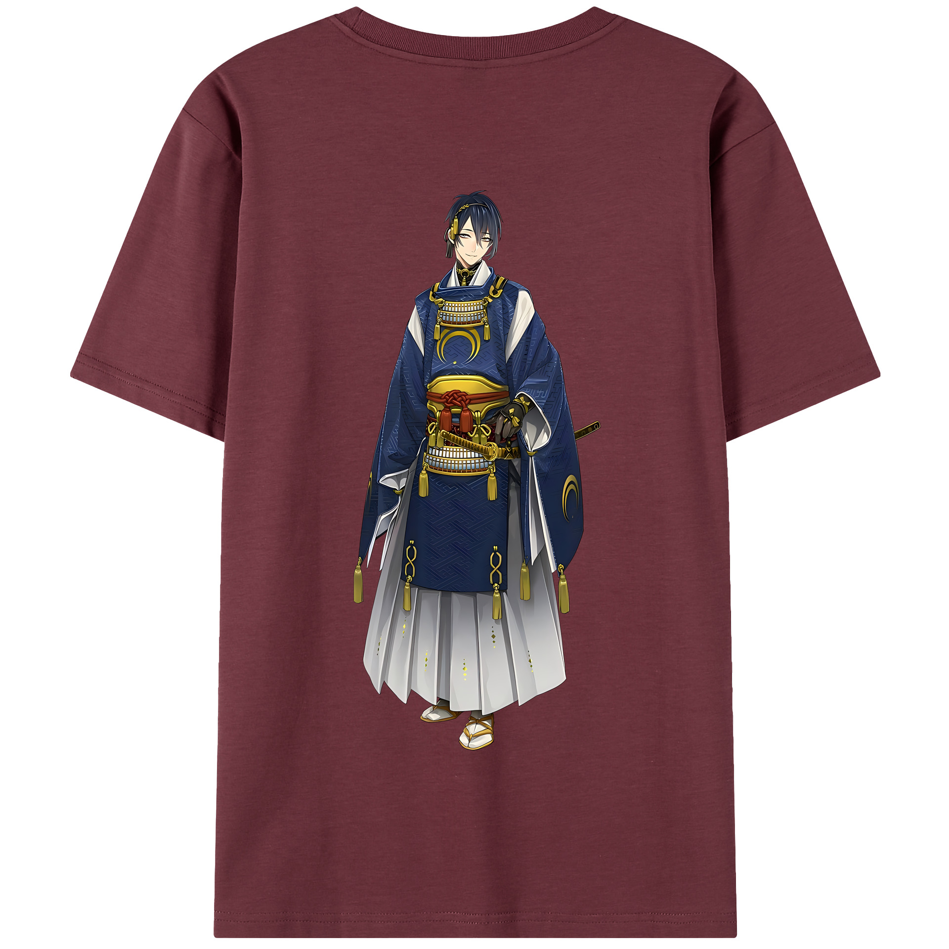 （画像用） 刀剣乱舞 Touken Ranbu 綿100％半袖Tシャツ（背面プリント）